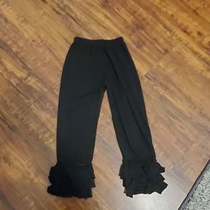 Boutique Little Girls Ruffle Leggings